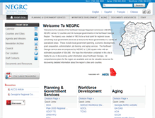 Tablet Screenshot of negrc.org